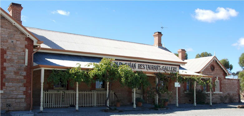 The original train to Central Australia, "The Ghan" passed through our town years ago. Today the line has been relocated far to the west, and the old "Hawker Railway Station" has been restored to become a function centre.